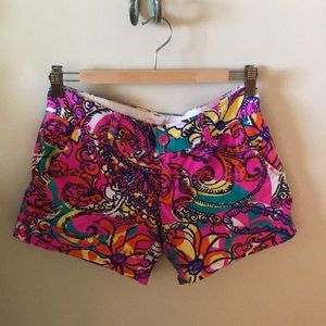 Lilly Pulitzer Callahan Sea and Be Seen Shorts Sz2